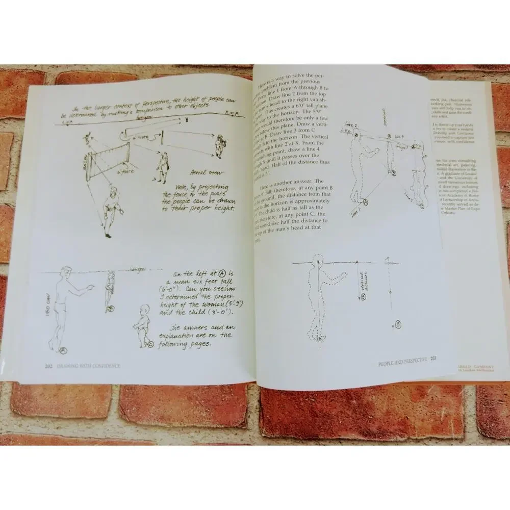 Drawing With Confidence‎ Vtg 1984 James R Turner 1st Ed HC Art Instruction